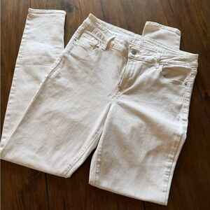 Old Navy White Rockstar Skinny Jeans